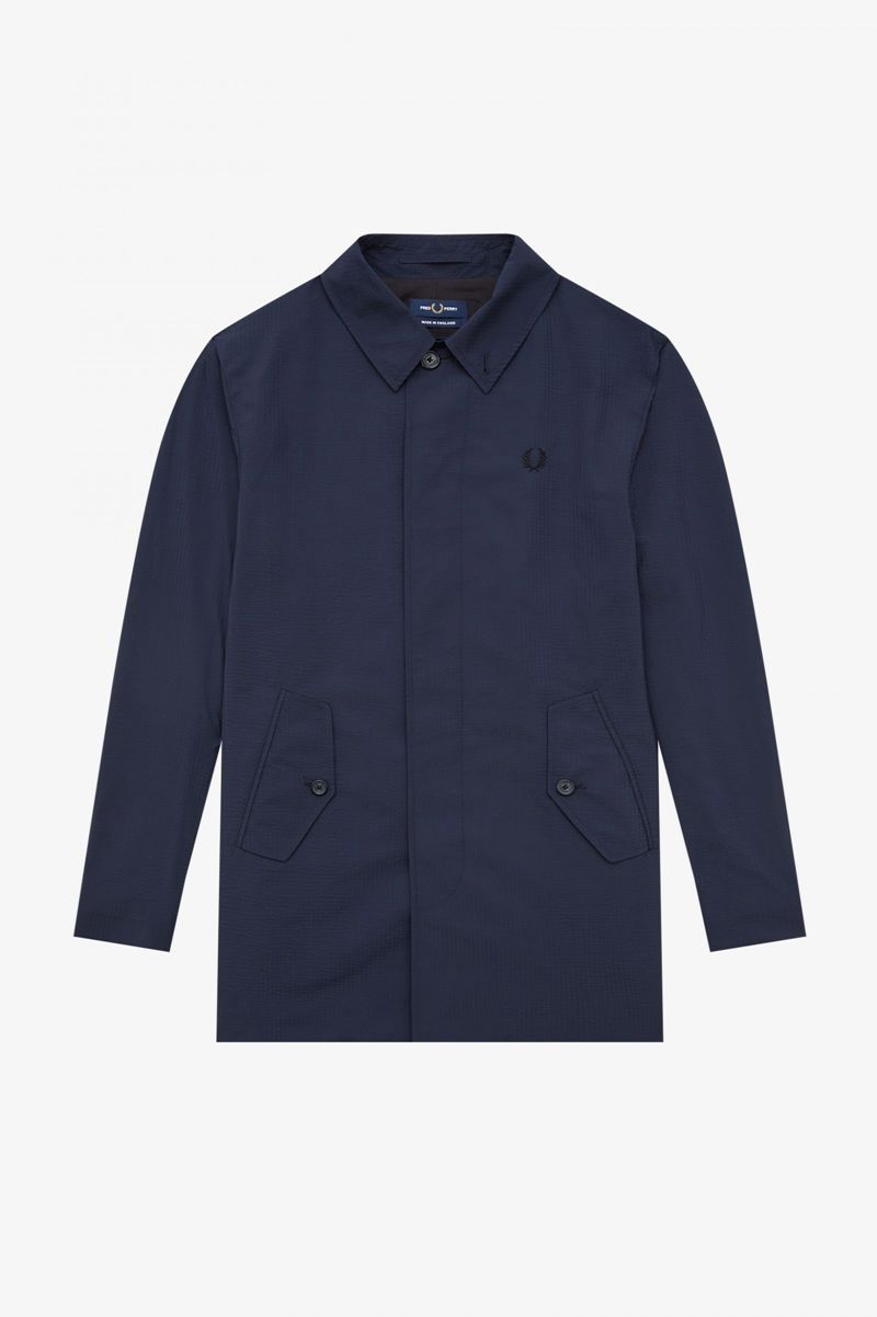 Men's Fred Perry J3826 Jackets Navy | 0695384-XR