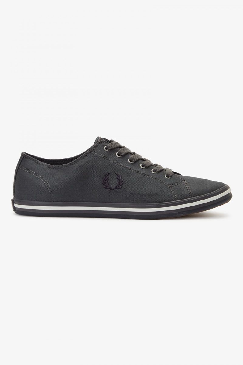 Men's Fred Perry Kingston Shoes Black | 1695270-GM