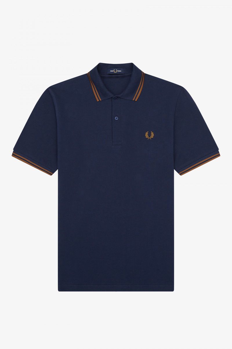 Men's Fred Perry M12 Polo Shirts Dark Grey | 0943658-KG