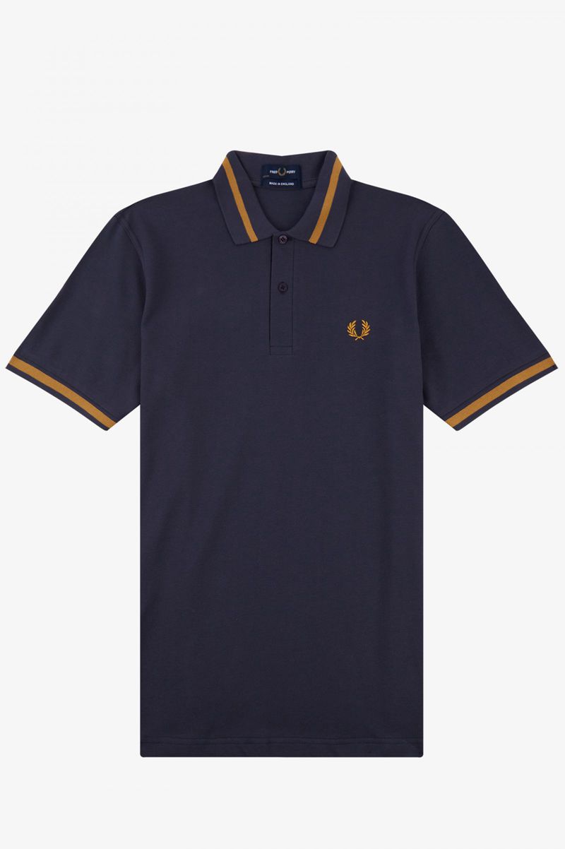 Men's Fred Perry M2 Polo Shirts Deep Grey | 6439851-BG