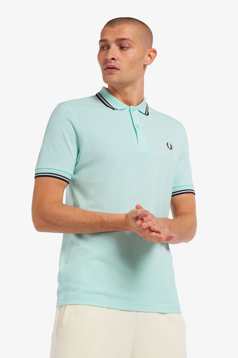 Men's Fred Perry M3600 Polo Shirts Black | 0736125-SR