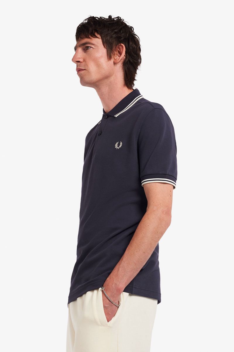 Men's Fred Perry M3600 Polo Shirts Deep Grey | 4527163-FA