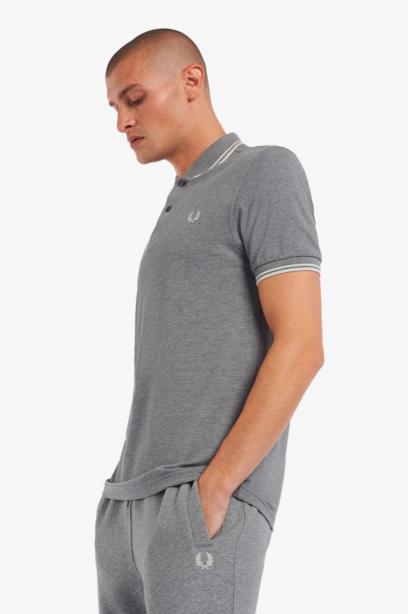 Men's Fred Perry M3600 Polo Shirts Grey | 3945021-EU