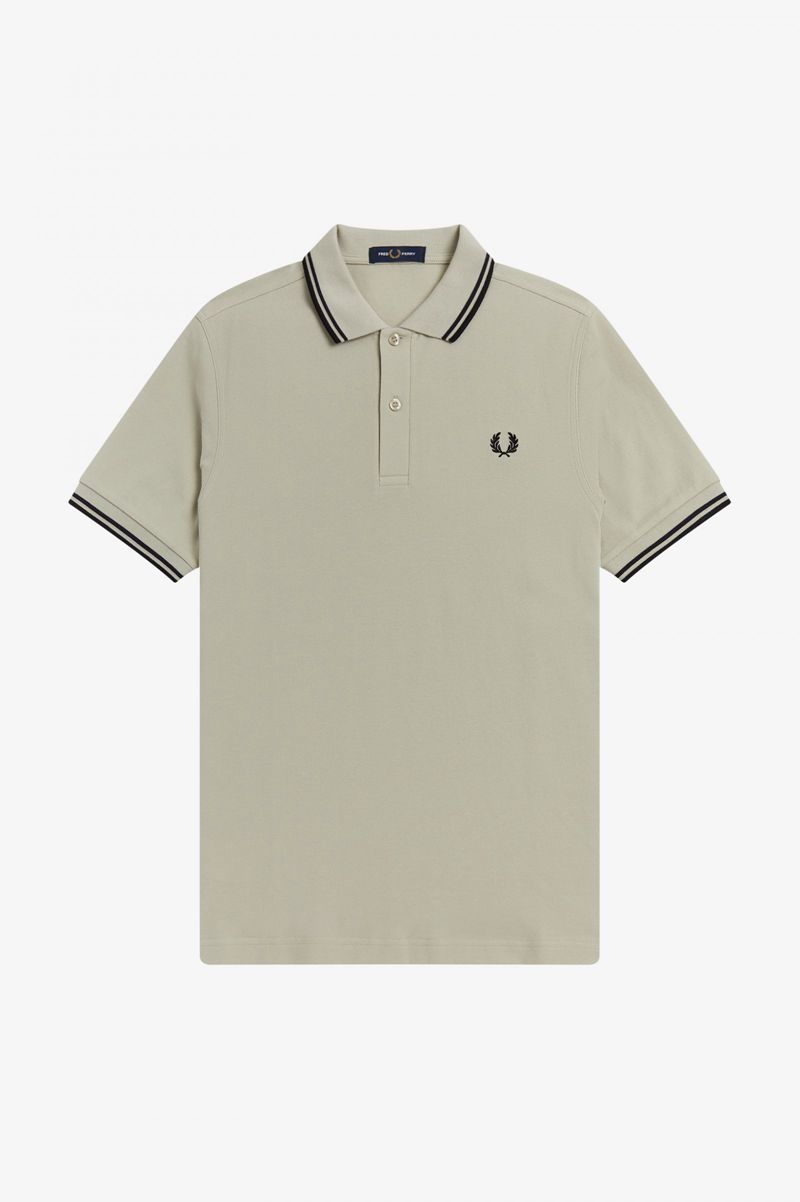 Men's Fred Perry M3600 Polo Shirts White | 1589307-MA