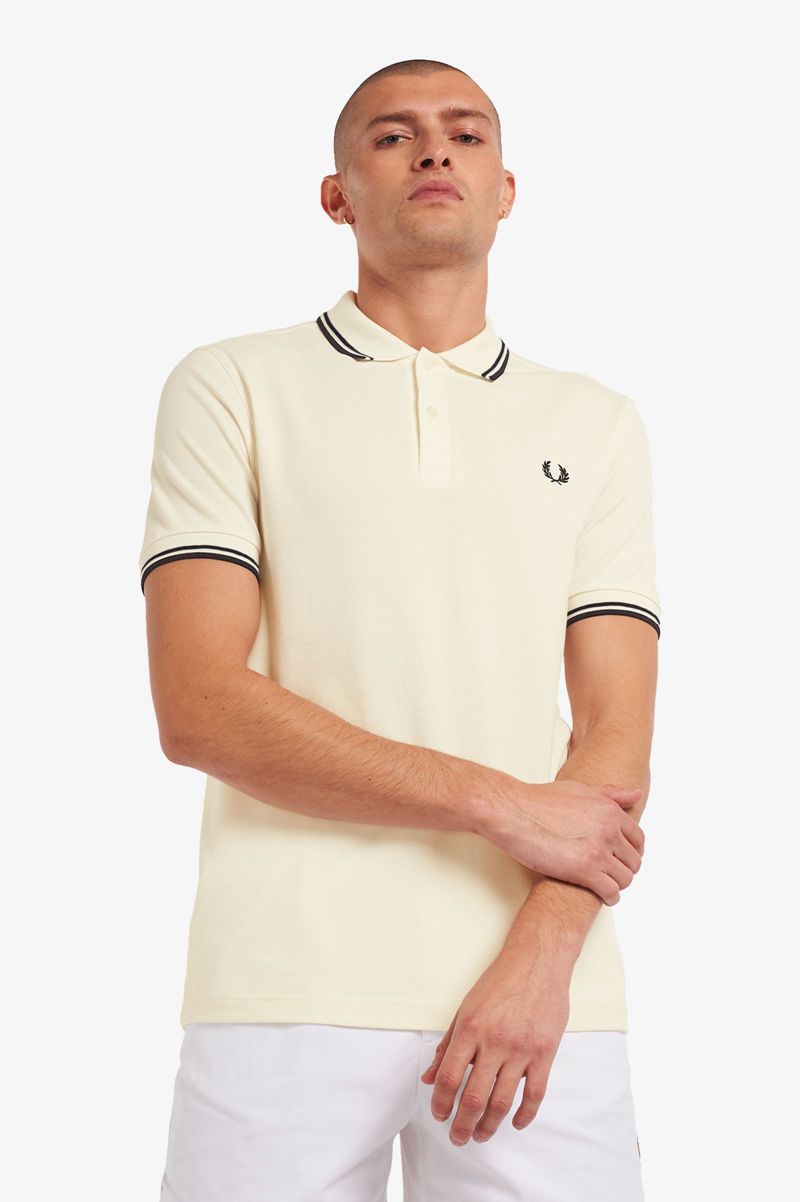 Men's Fred Perry M3600 Polo Shirts White | 5649730-XR