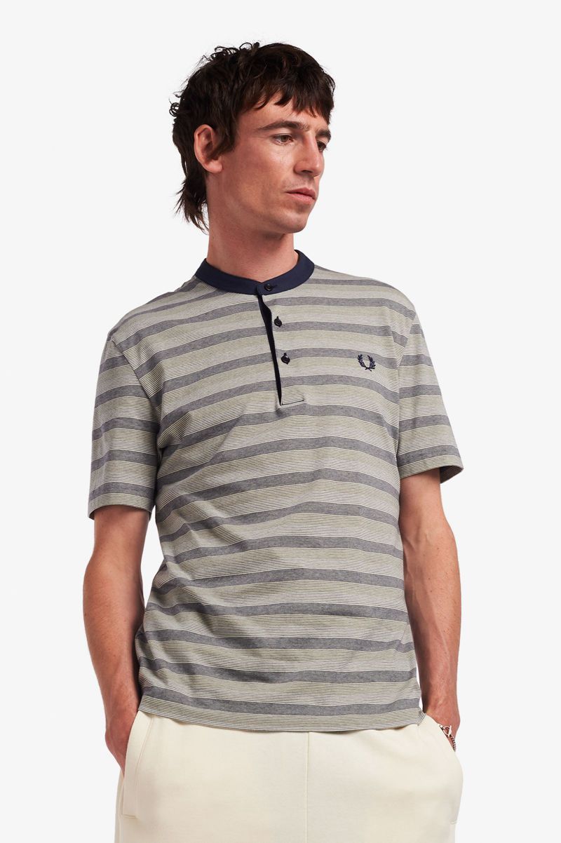 Men's Fred Perry M8801 Polo Shirts Dark Grey | 3692147-IV