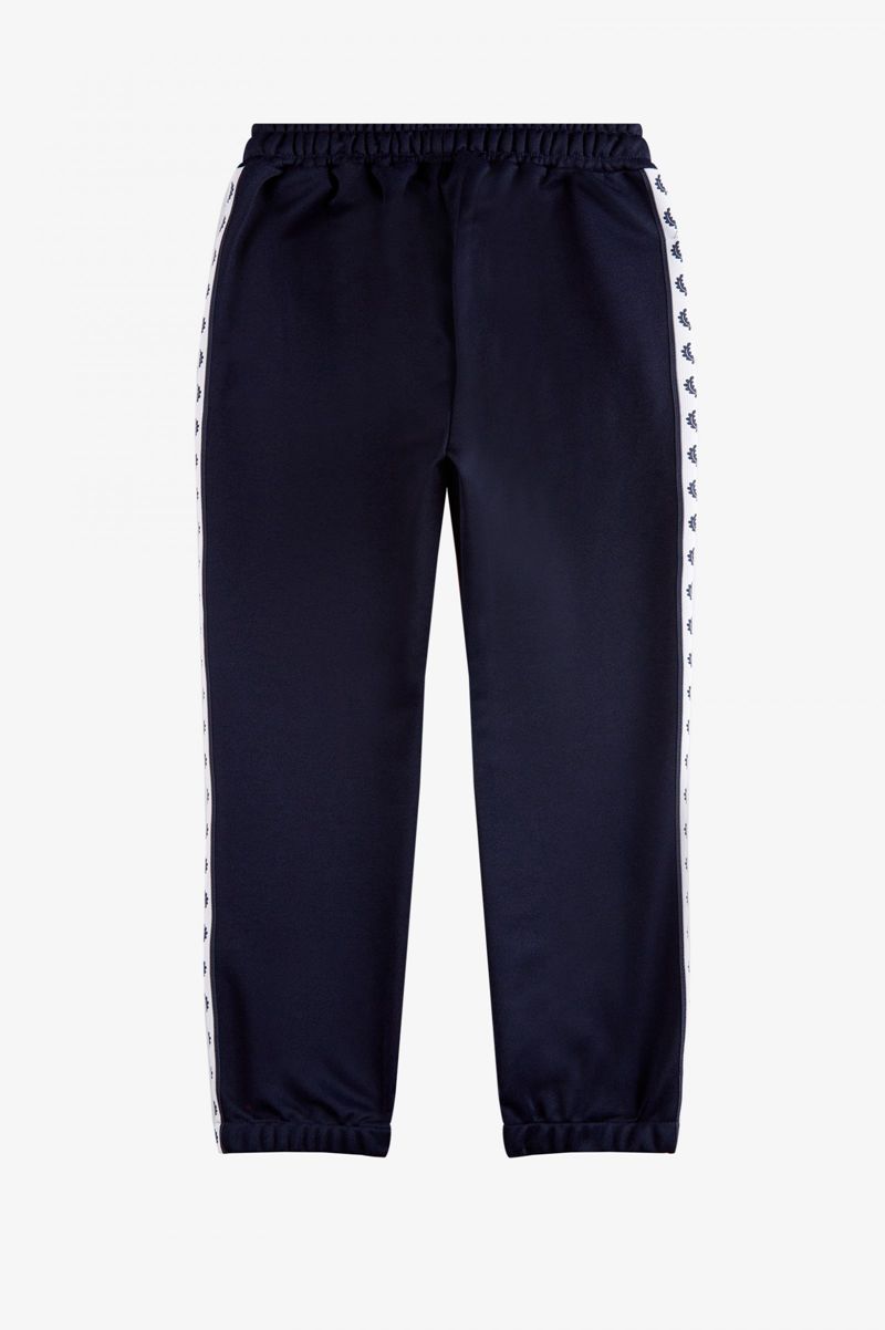 Kids' Fred Perry Taped Track Pants Dark Grey Blue | 3720958-IX