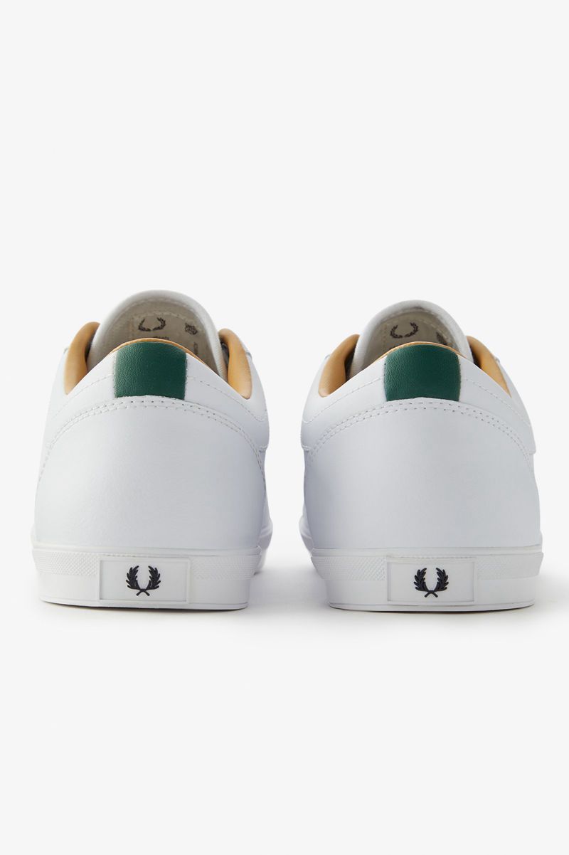 Men's Fred Perry Baseline Shoes White | 5271380-DZ