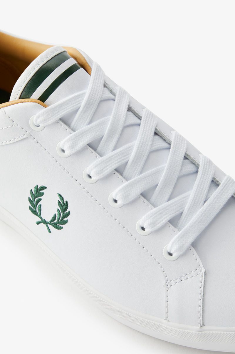 Men's Fred Perry Baseline Shoes White | 5271380-DZ