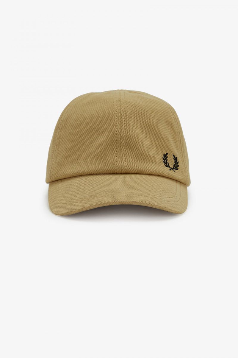 Men's Fred Perry Classic Piqué Hats Grey | 3140692-CK