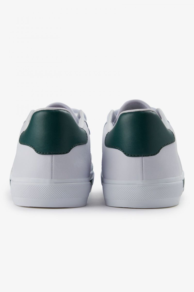 Men's Fred Perry Clay Shoes White | 5238017-HF