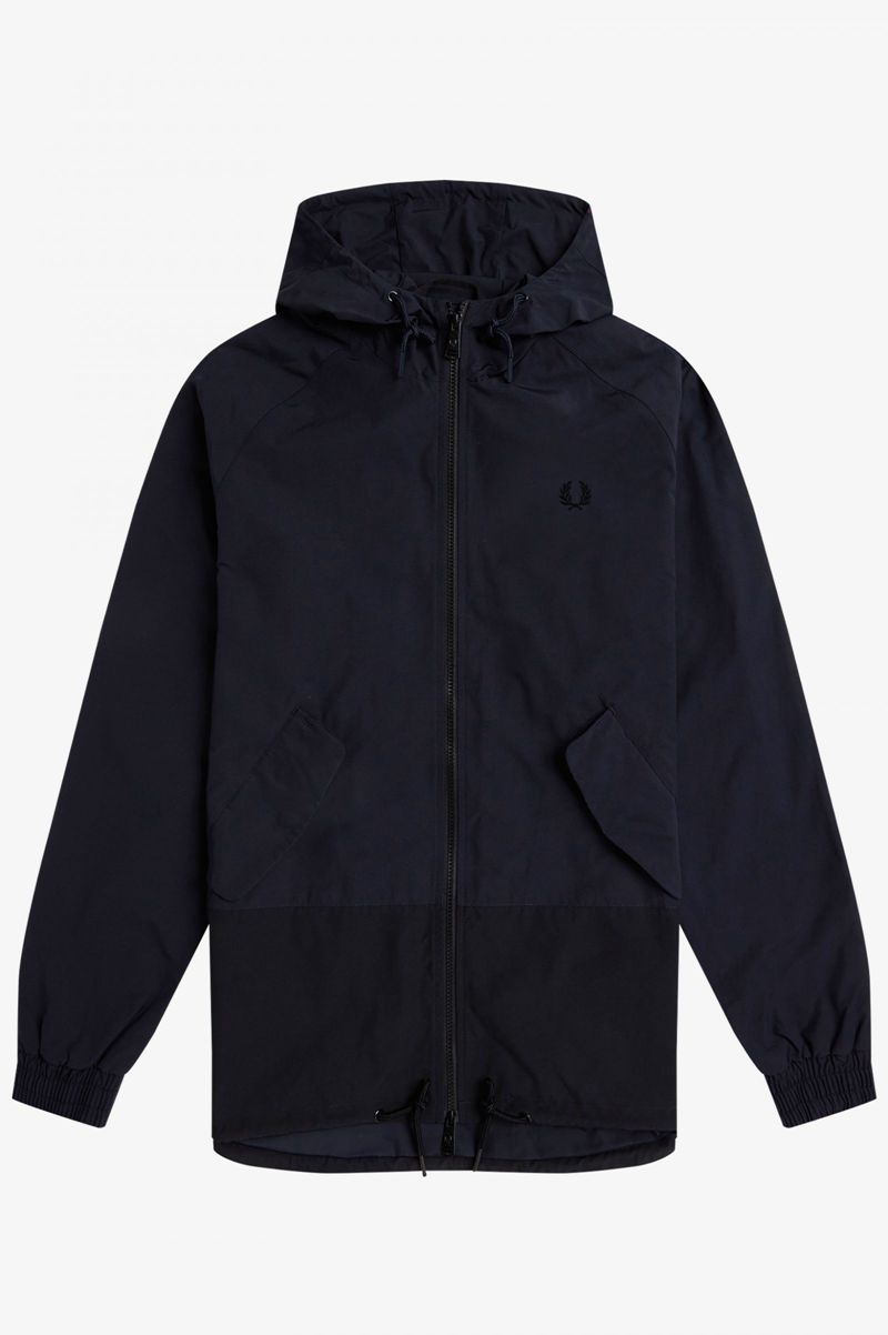 Men's Fred Perry Colour Block Sailing Jackets Navy | 3485190-XY