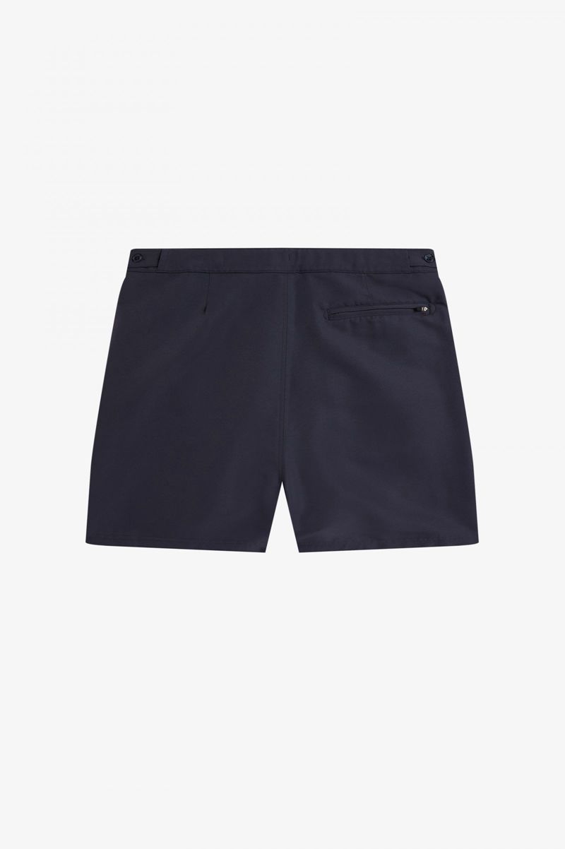 Men's Fred Perry Contrast Panel Swim Shorts Deep Grey | 7824309-UR