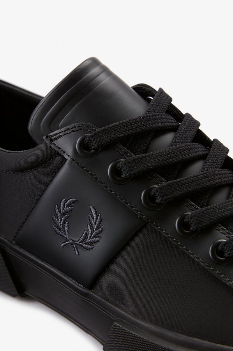 Men's Fred Perry Exmouth Shoes Black | 3269514-CO