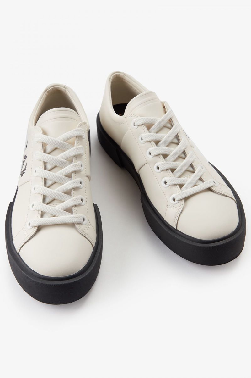 Men's Fred Perry Exmouth Shoes White | 8279413-CR