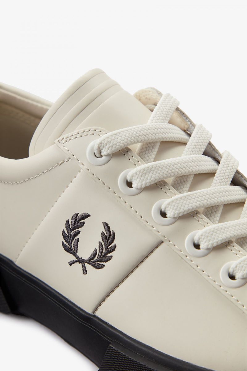 Men's Fred Perry Exmouth Shoes White | 8279413-CR