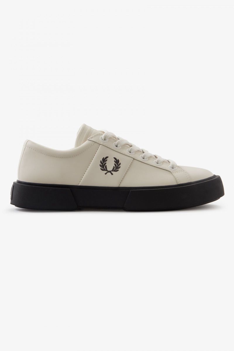 Men\'s Fred Perry Exmouth Shoes White | 8279413-CR