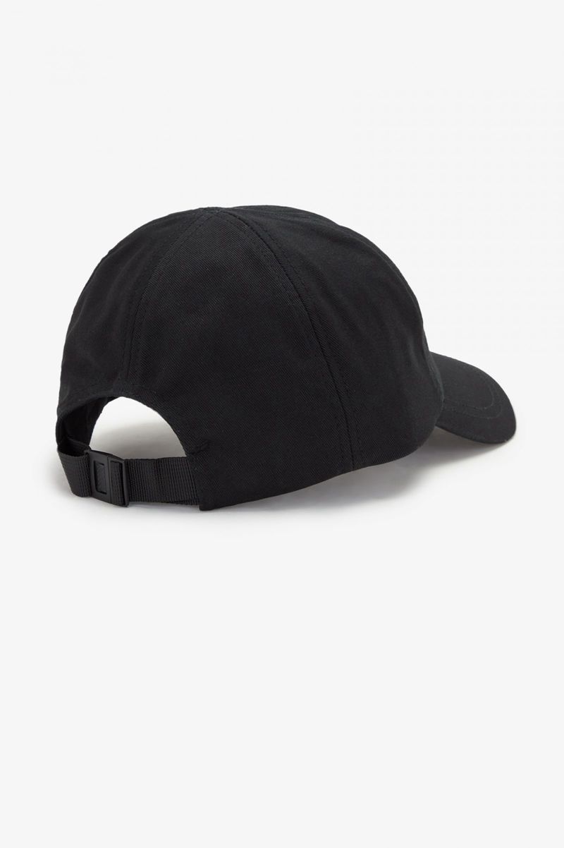 Men's Fred Perry Flock Laurel Wreath Hats Black | 1705384-YQ