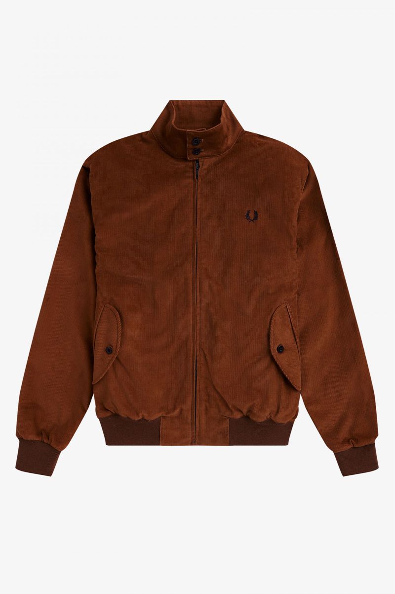 Men's Fred Perry J2847 Jackets Brown | 2951807-HB