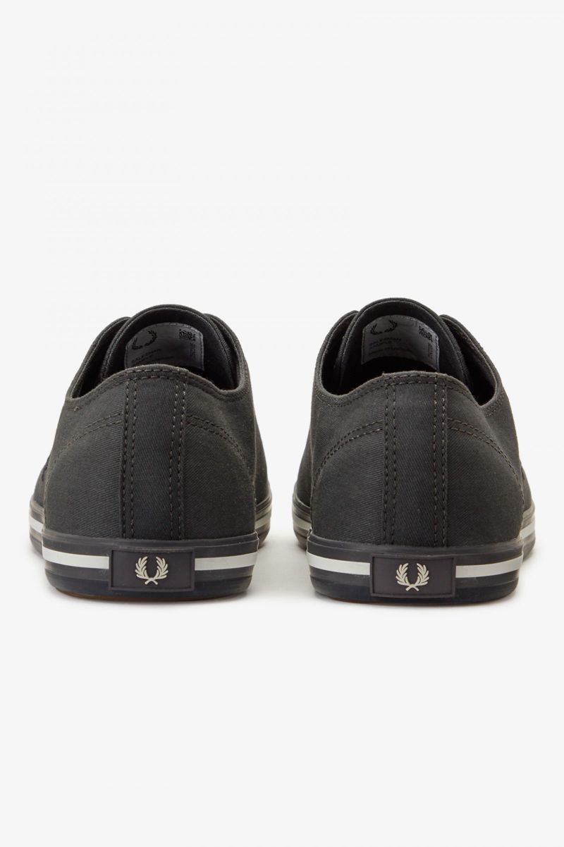 Men's Fred Perry Kingston Shoes Black | 1695270-GM