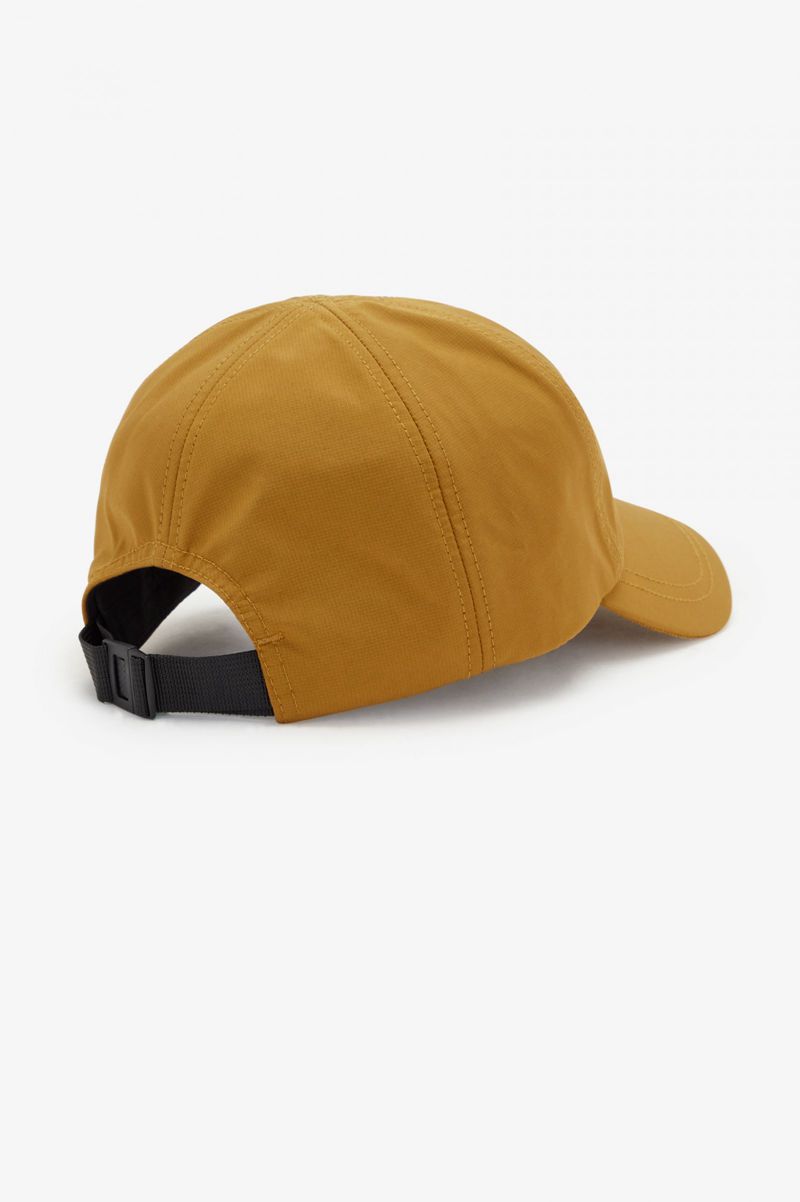 Men's Fred Perry Laurel Wreath Ripstop Hats Camel | 7320168-JF