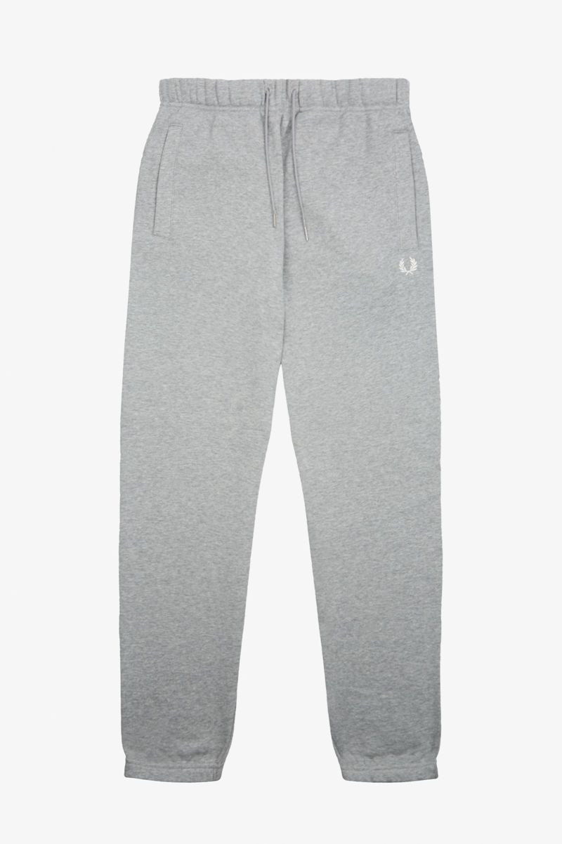 Men's Fred Perry Loopback Sweat Pants Grey | 6840315-PR