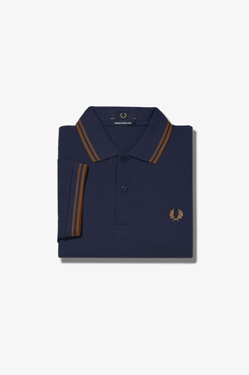 Men's Fred Perry M12 Polo Shirts Dark Grey | 0943658-KG