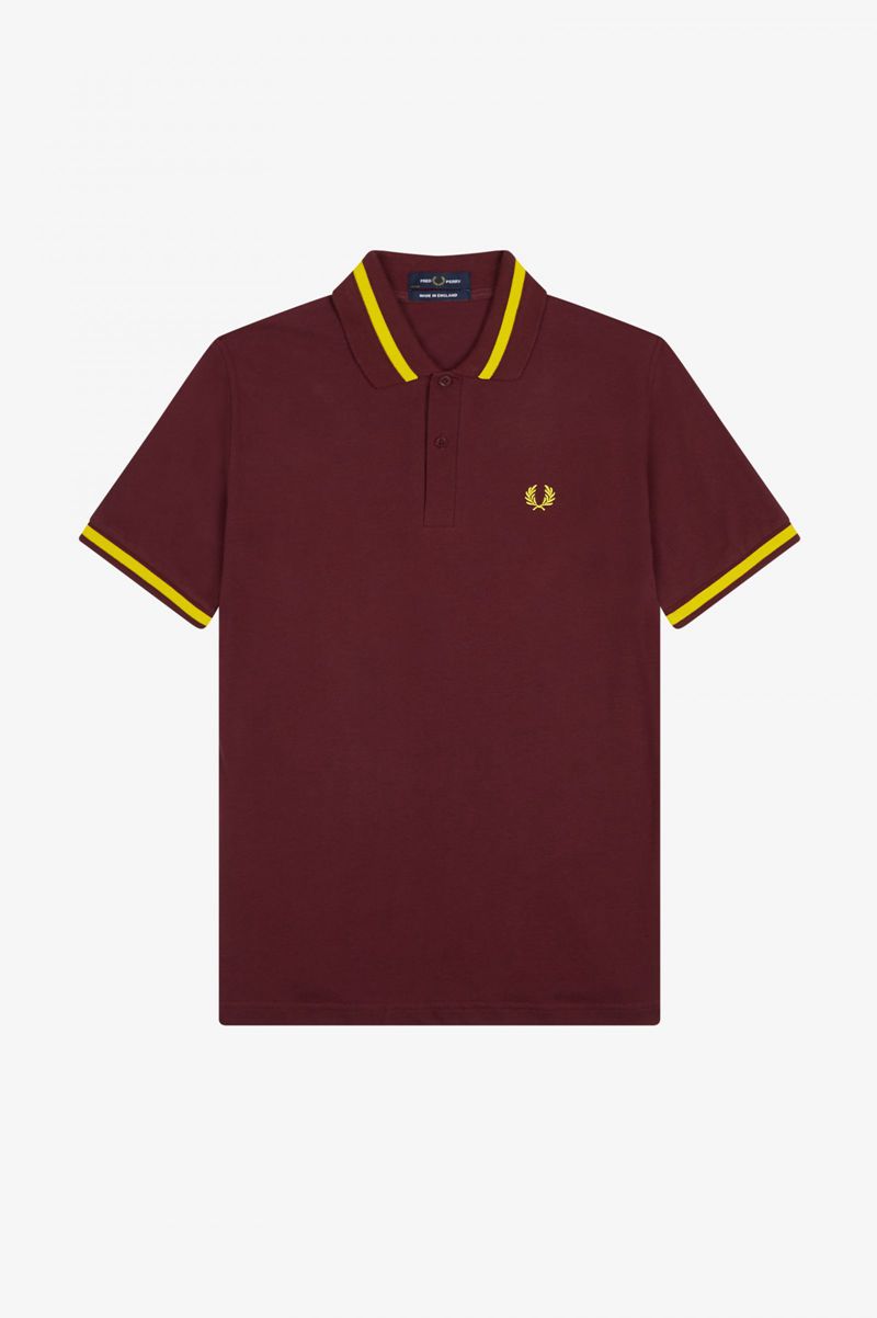 Men's Fred Perry M2 Polo Shirts Red | 3465209-ZO