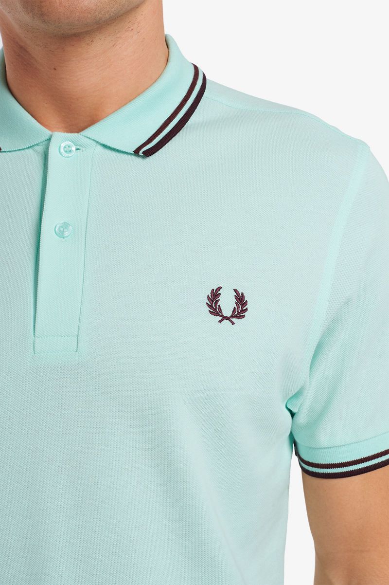 Men's Fred Perry M3600 Polo Shirts Black | 0736125-SR