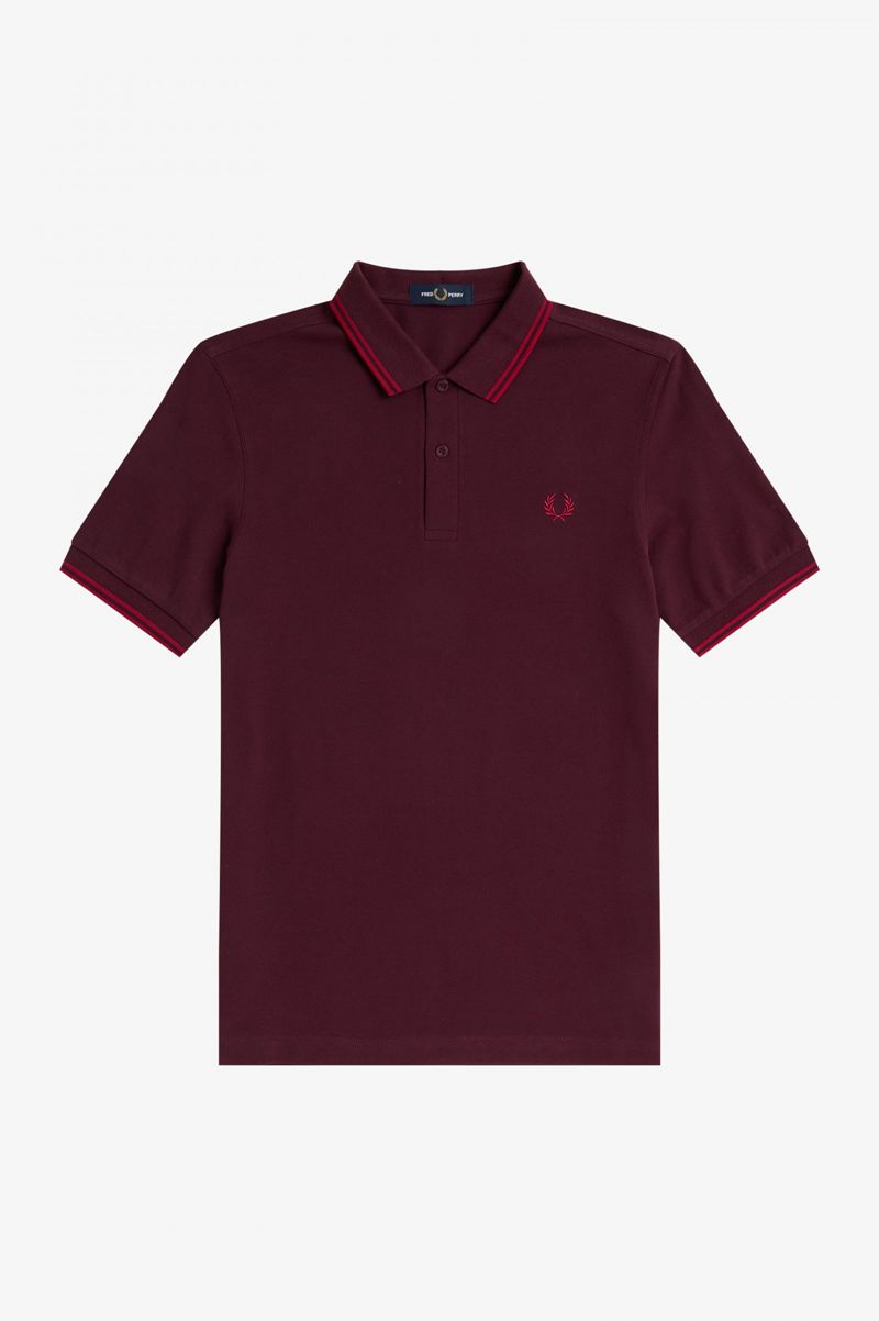 Men's Fred Perry M3600 Polo Shirts Black | 7980362-QK