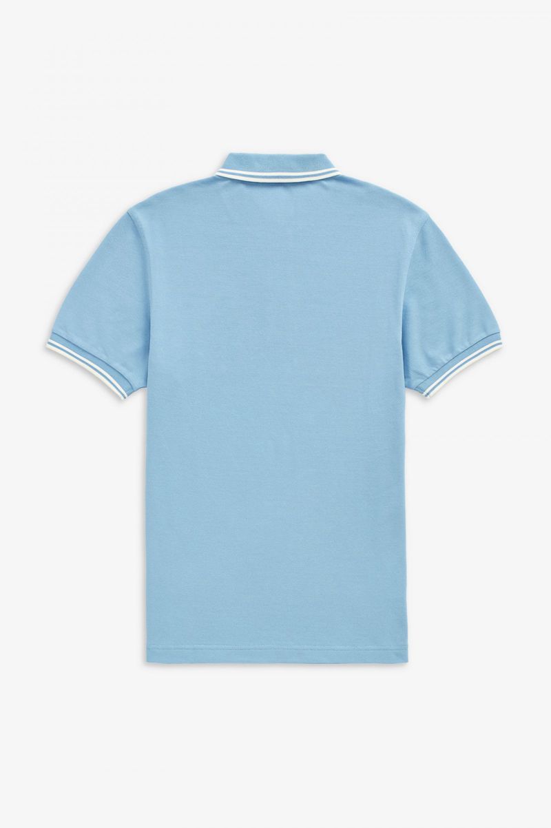 Men's Fred Perry M3600 Polo Shirts Blue | 5042368-YC