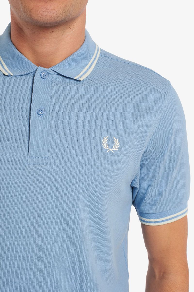 Men's Fred Perry M3600 Polo Shirts Blue | 5042368-YC