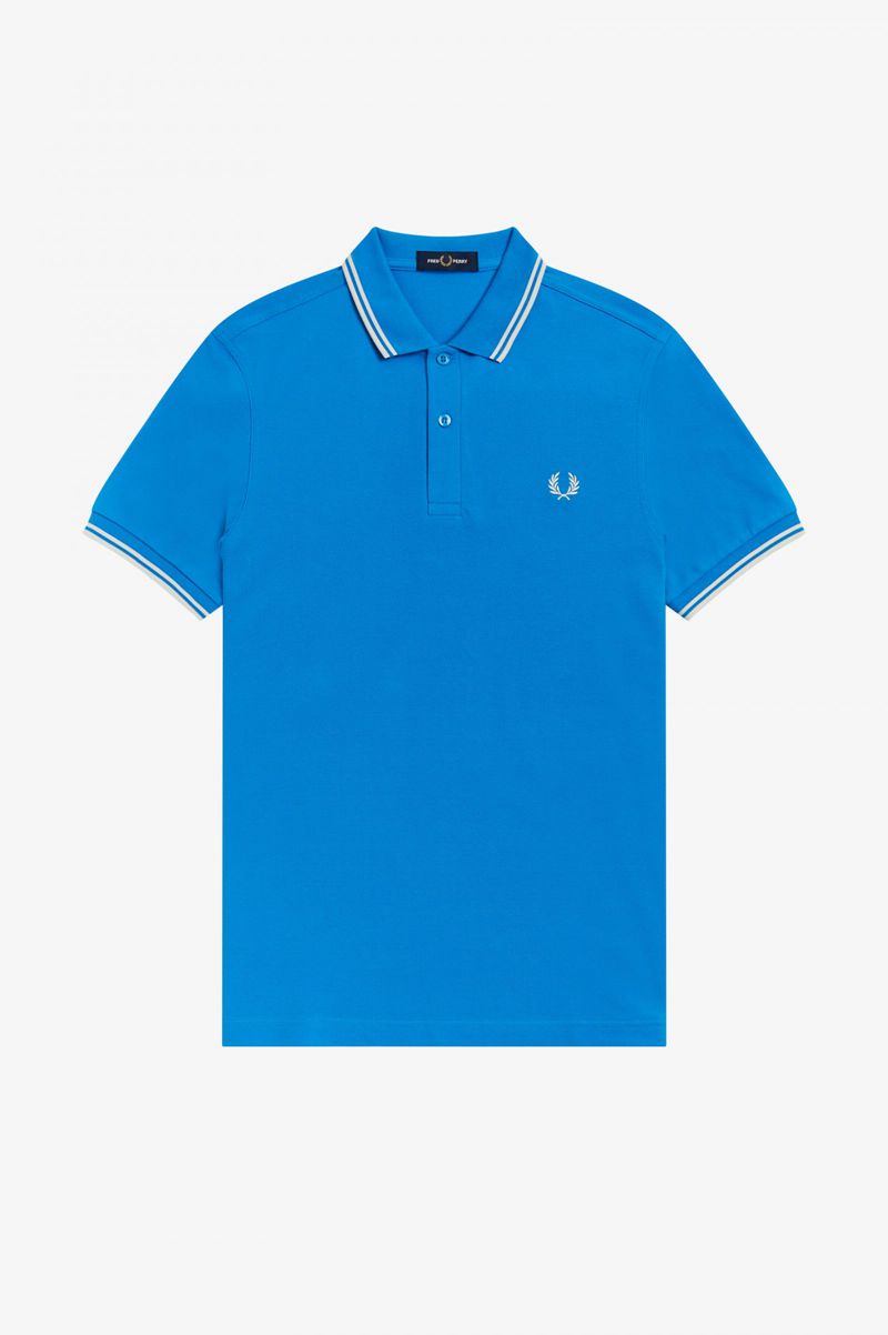 Men's Fred Perry M3600 Polo Shirts Blue | 6348920-MO