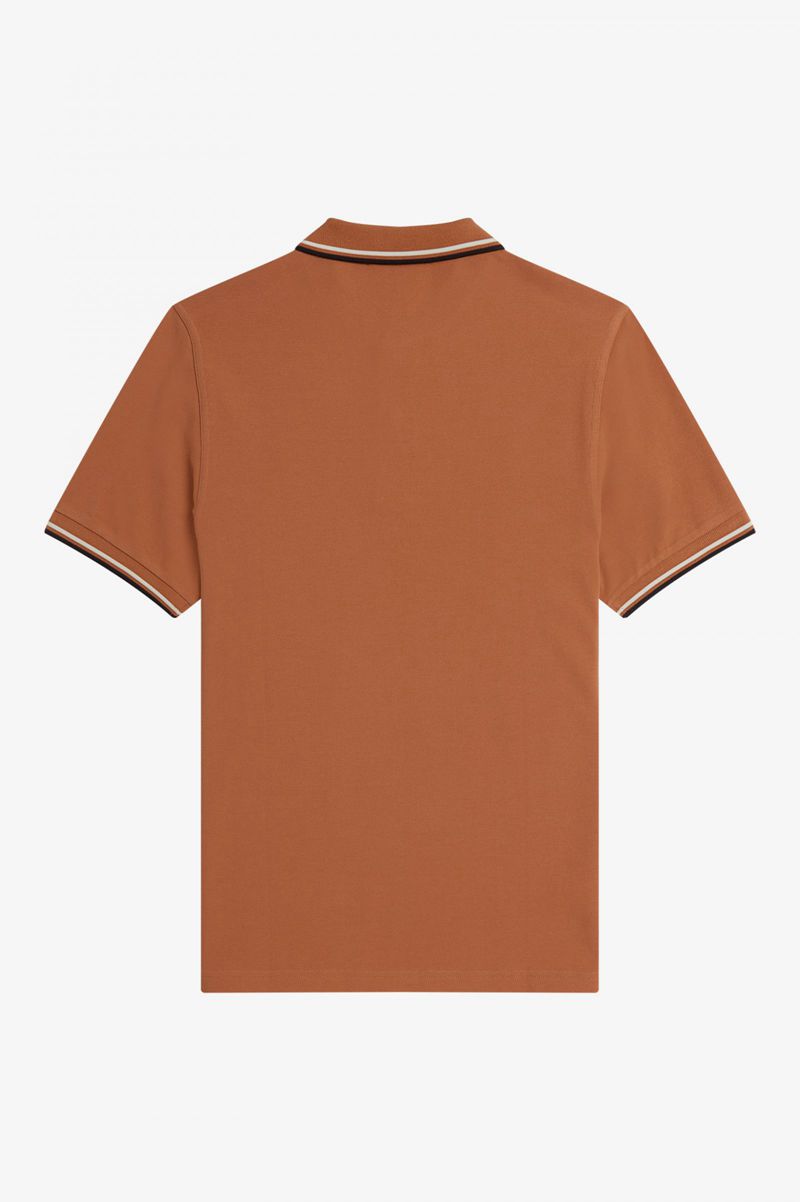 Men's Fred Perry M3600 Polo Shirts Bronze | 2960385-GZ