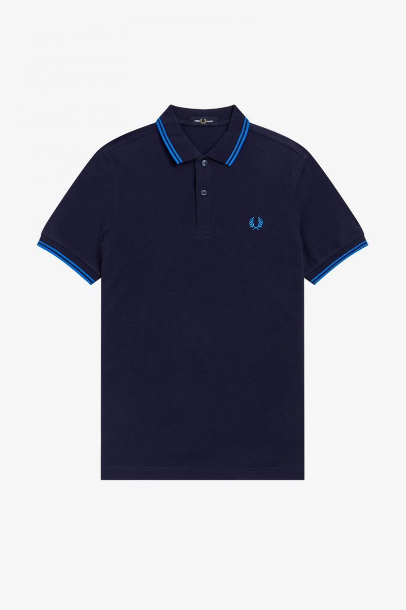 Men's Fred Perry M3600 Polo Shirts Dark Grey | 5390417-JU