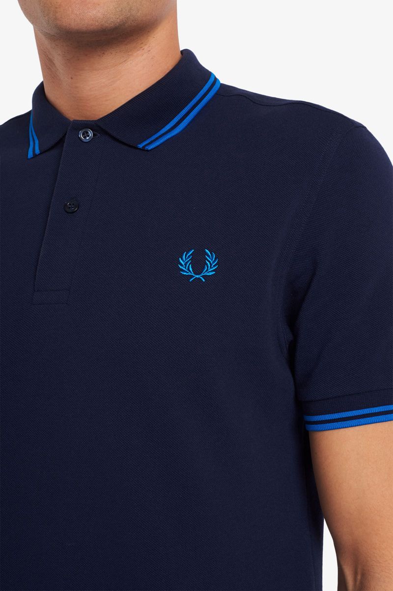 Men's Fred Perry M3600 Polo Shirts Dark Grey | 5390417-JU