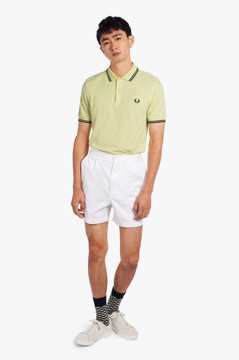 Men's Fred Perry M3600 Polo Shirts Green | 0746952-KE