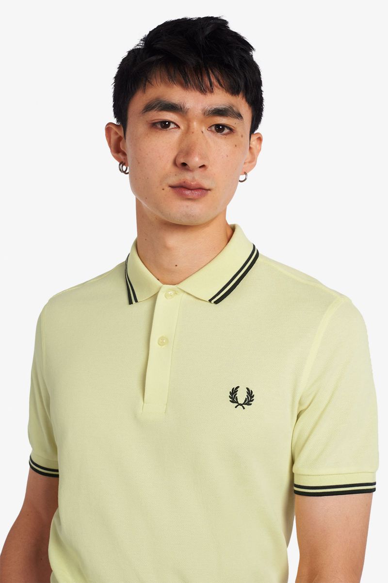 Men's Fred Perry M3600 Polo Shirts Green | 0746952-KE