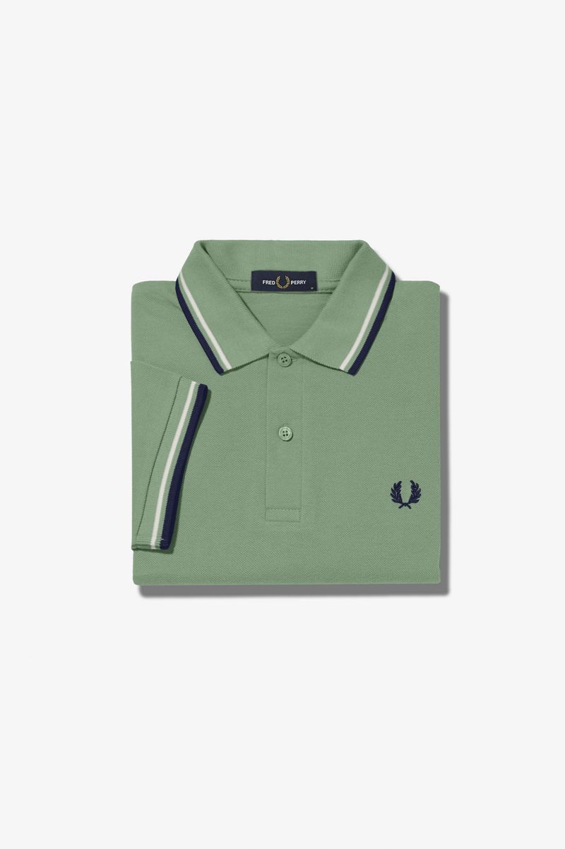 Men's Fred Perry M3600 Polo Shirts Green | 0817542-PC