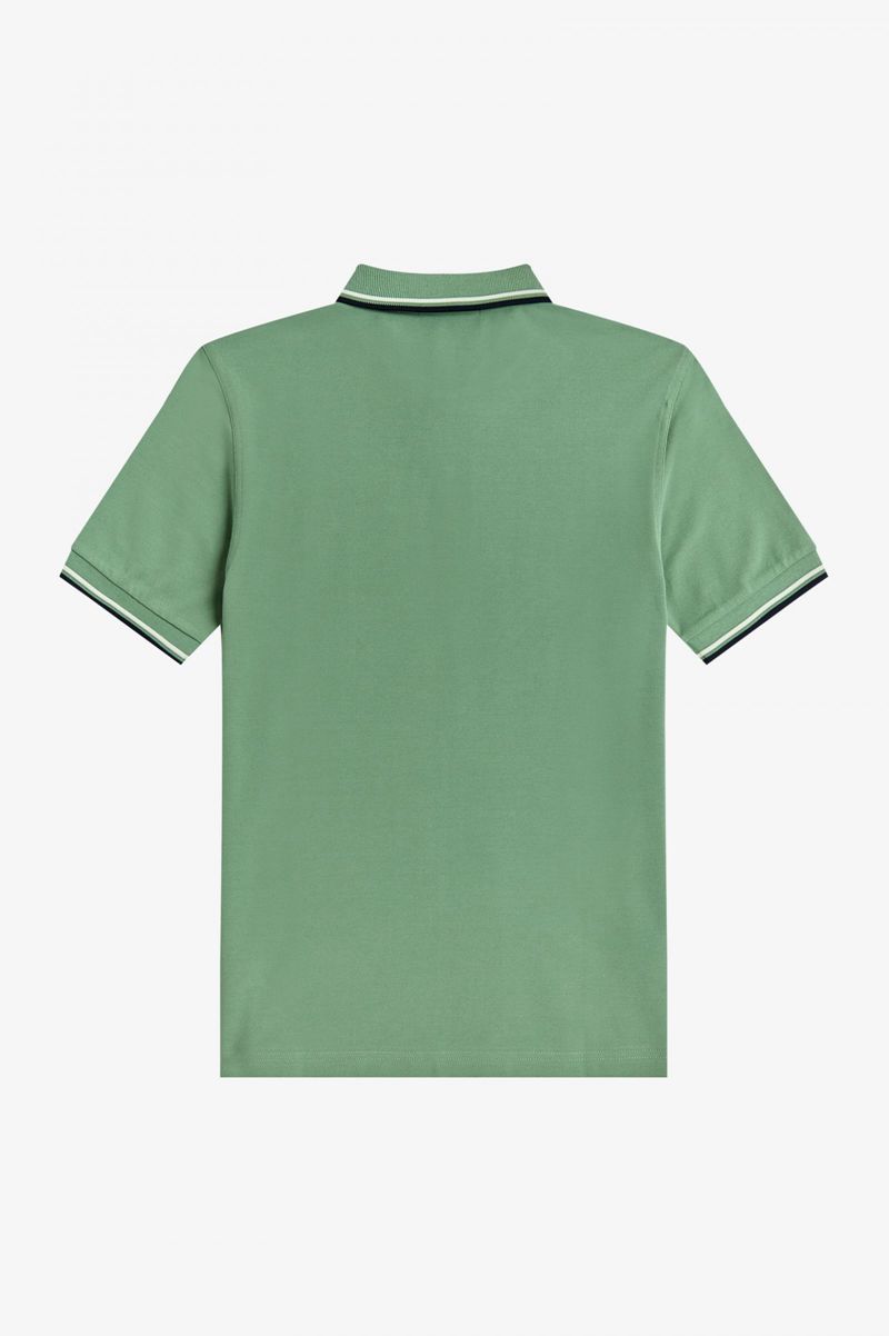 Men's Fred Perry M3600 Polo Shirts Green | 0817542-PC