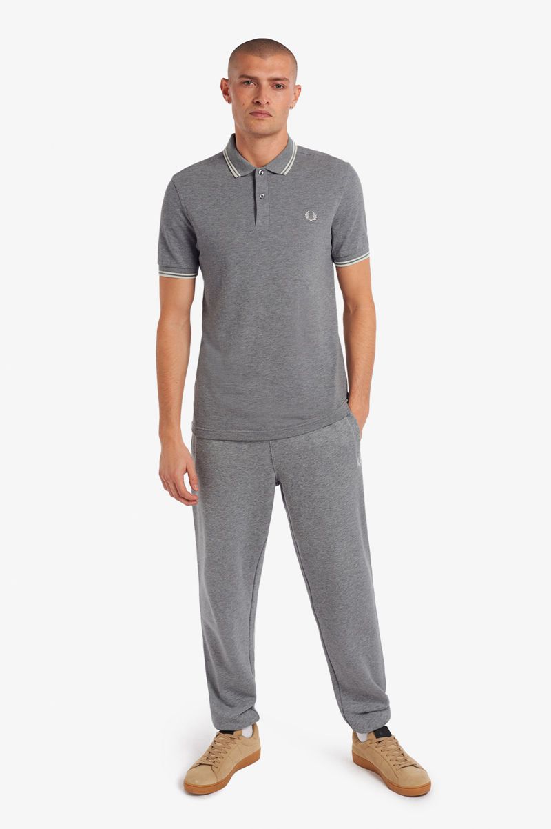 Men's Fred Perry M3600 Polo Shirts Grey | 3945021-EU