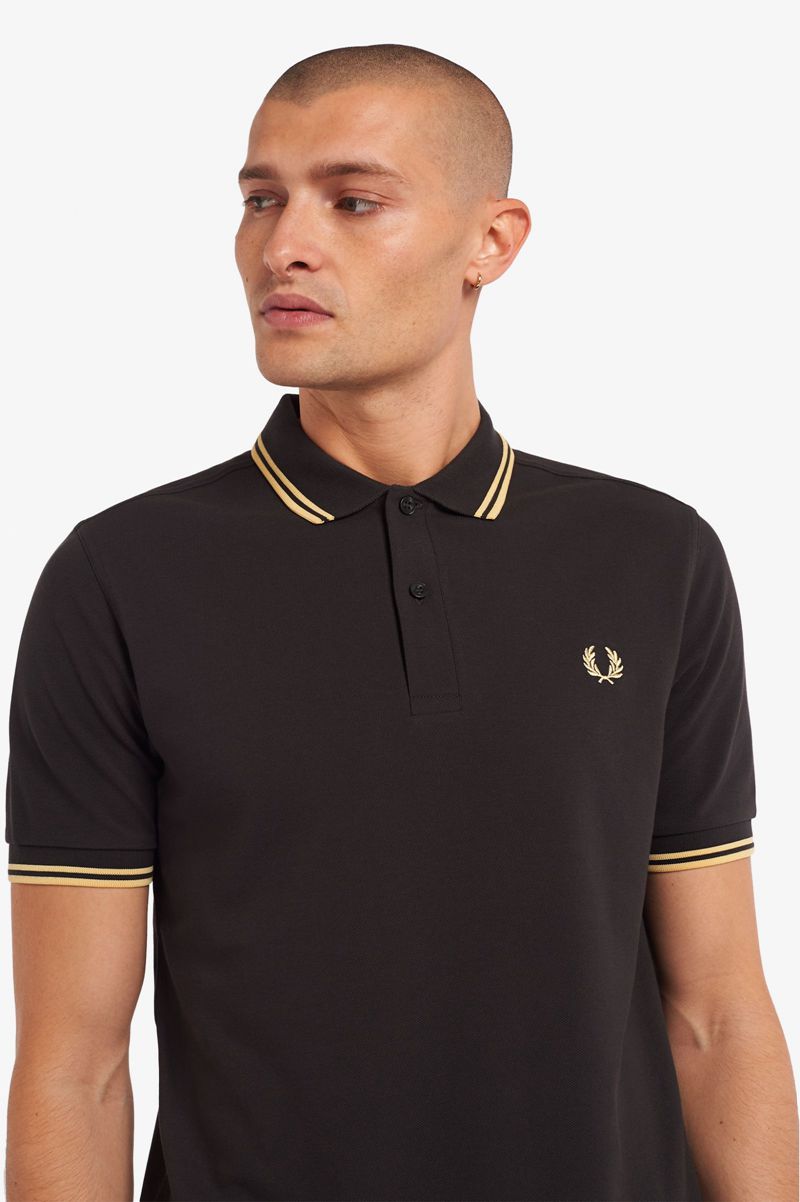 Men's Fred Perry M3600 Polo Shirts Grey | 5831640-FC