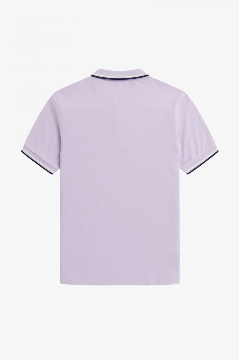 Men's Fred Perry M3600 Polo Shirts Purple | 2415076-IR