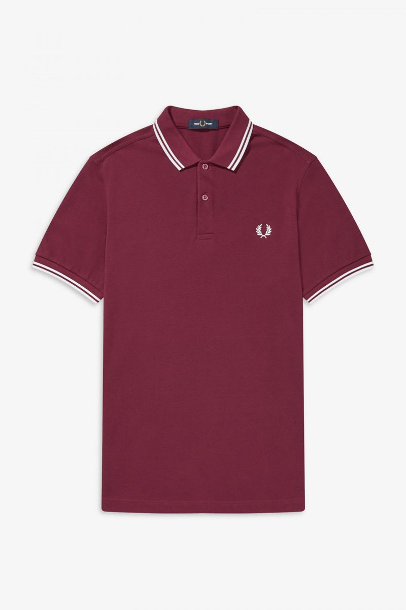 Men's Fred Perry M3600 Polo Shirts Red | 5692418-EN