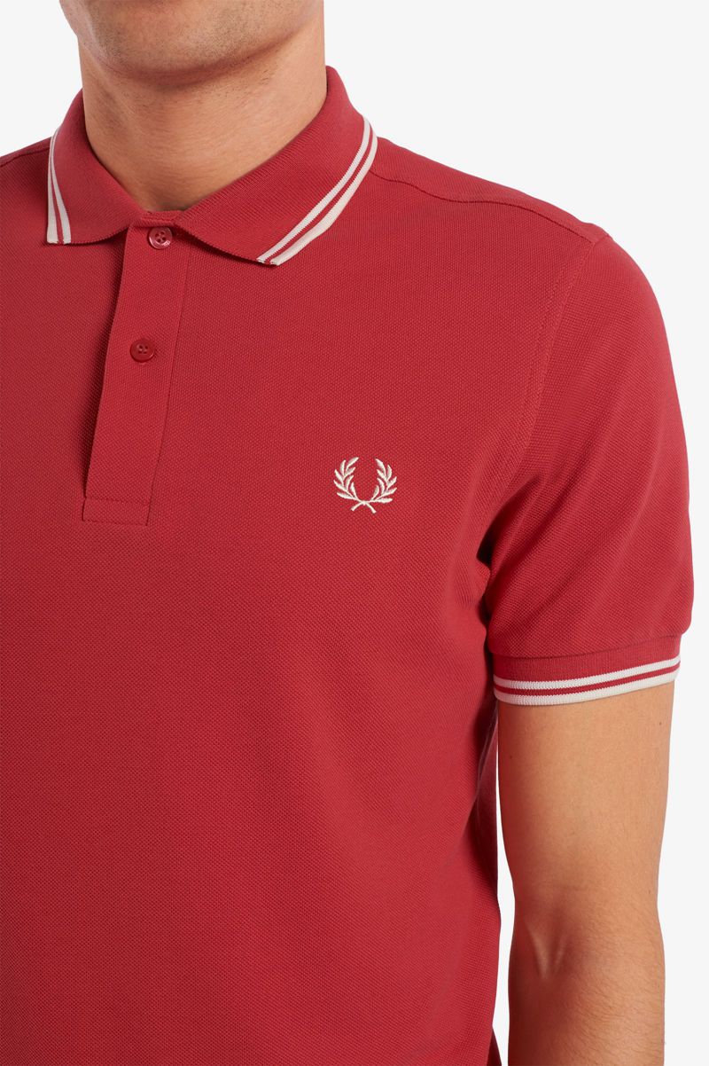 Men's Fred Perry M3600 Polo Shirts Red | 6782901-IW