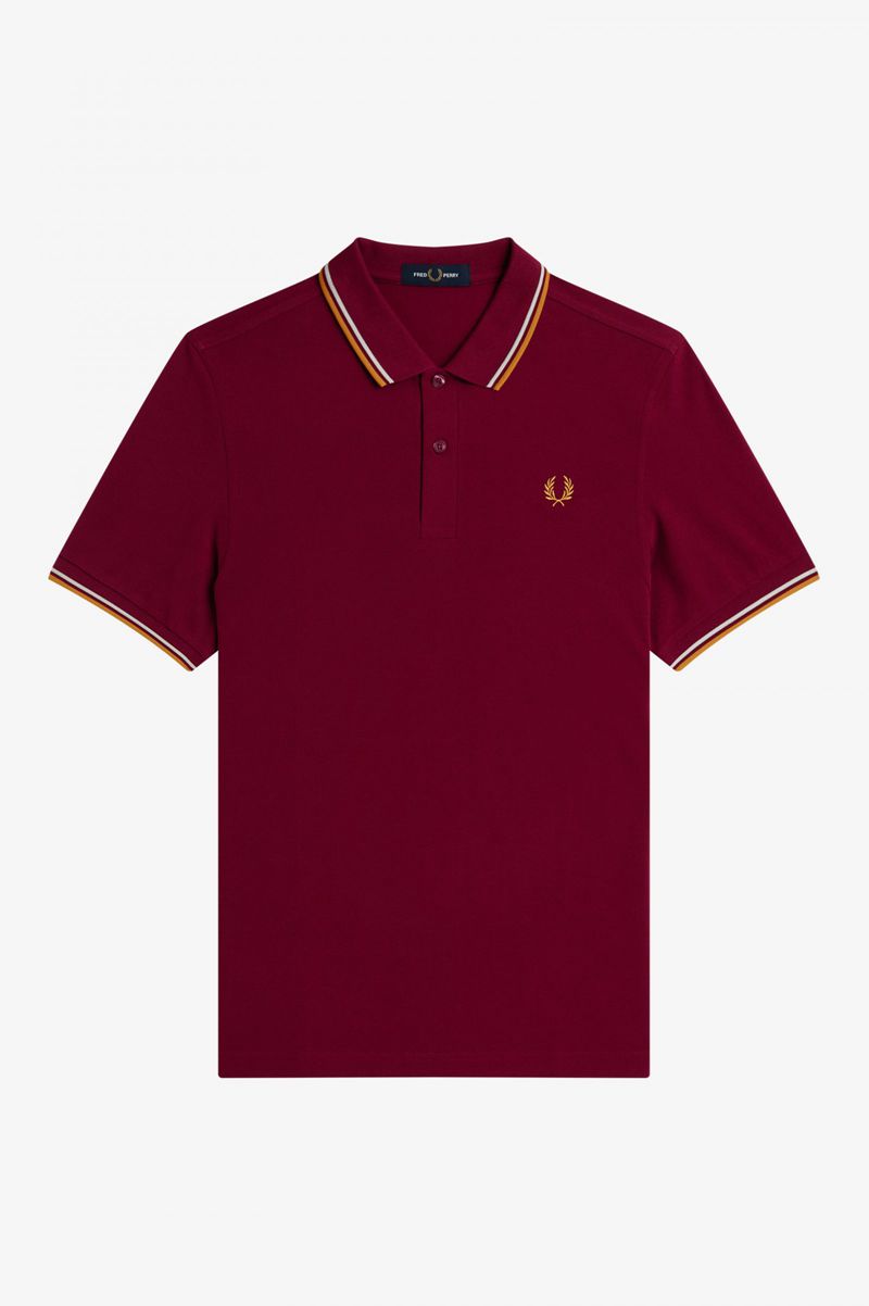 Men's Fred Perry M3600 Polo Shirts Red | 7521396-ZD