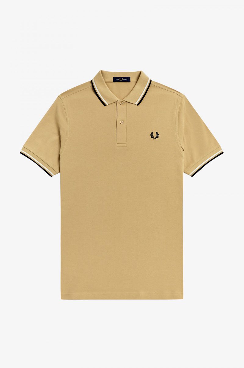 Men's Fred Perry M3600 Polo Shirts White | 2781469-ZC