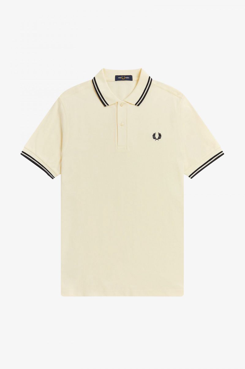 Men's Fred Perry M3600 Polo Shirts White | 5649730-XR