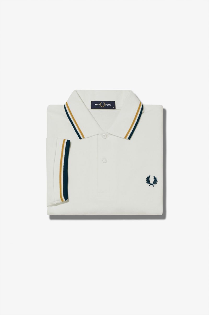 Men's Fred Perry M3600 Polo Shirts White | 8593607-NG