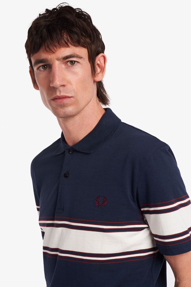 Men's Fred Perry M3848 Polo Shirts Dark Grey | 6921085-MV